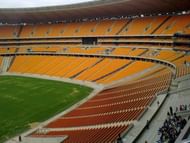 Interior view of the stadium